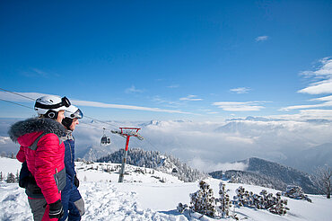 Spaß im Schnee,Feuerkogel, © TTG/Himsl