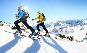 Skitour am Feuerkogel mit wunderbaren Ausblicken, (c) Oberösterreich Tourismus GmbH_Andreas Röbl  Close