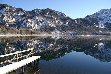 Offensee im Winter, (c) Fotoclub Ebensee, Hans Vilsecker